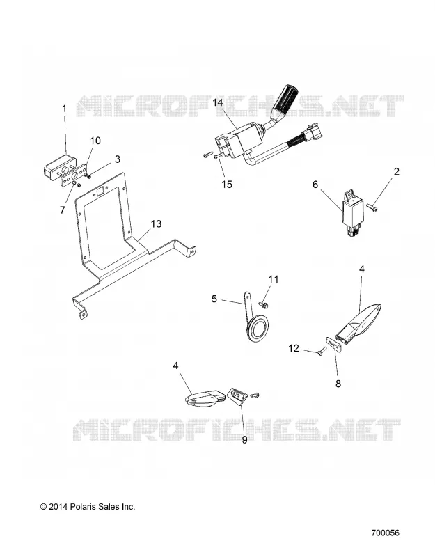LA LUZ DE PLACA LIGHT, TURN SIGNAL AND HORN