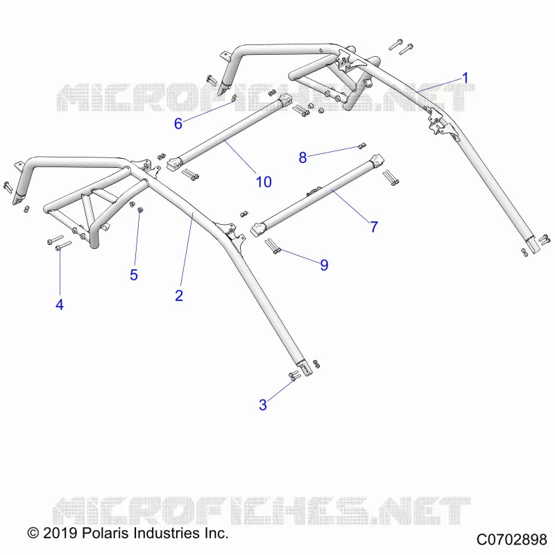 CHASSIS, CAB BASTIDOR