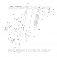 SUSPENSION, PUNTAL DELANTERO