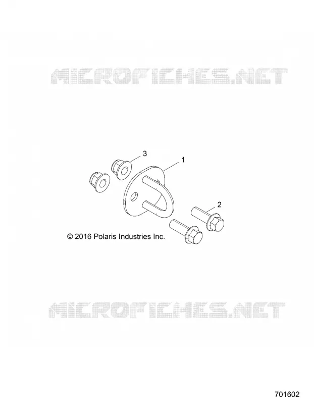CHASIS, TOW HOOK