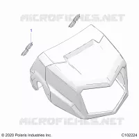 FARO DELANTERO POD, PLUGS