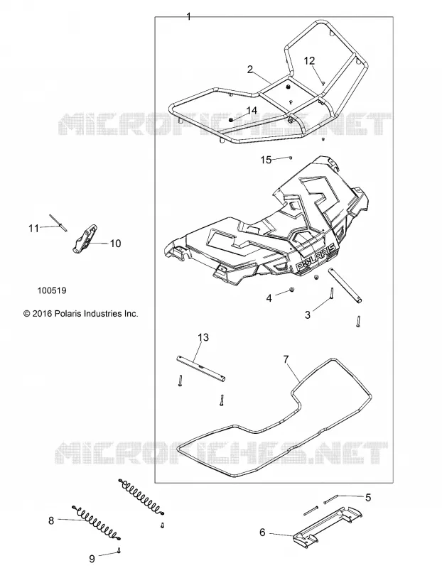 BODY, FRENTE DE ALMACENAMIENTO