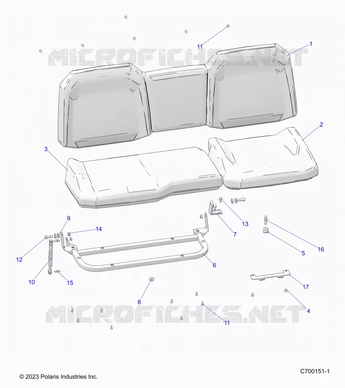 ASIENTO ASM. REAR