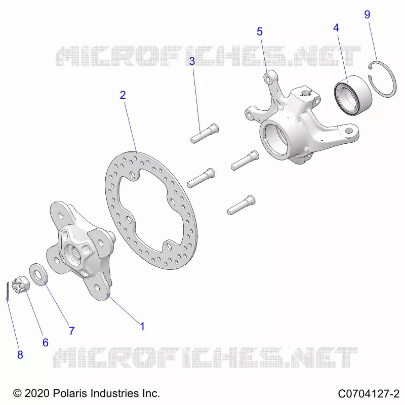 SUSPENSIÃ“N DELANTERA CARRIER- Z22N4E99NK (C0704127-2)