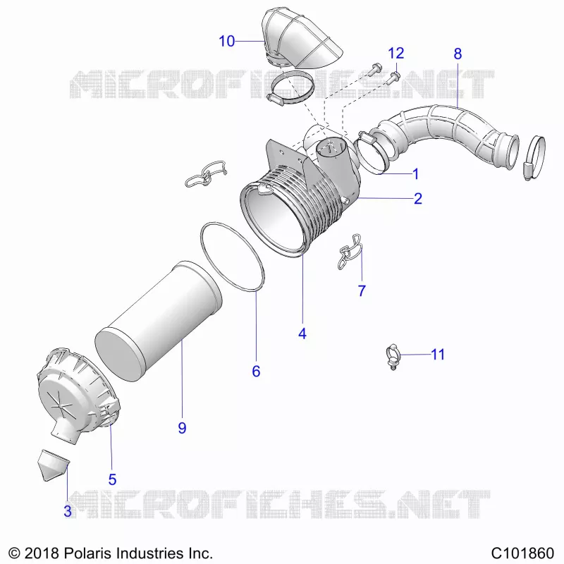 ENGINE, TOMA DE AIRE SYSTEM