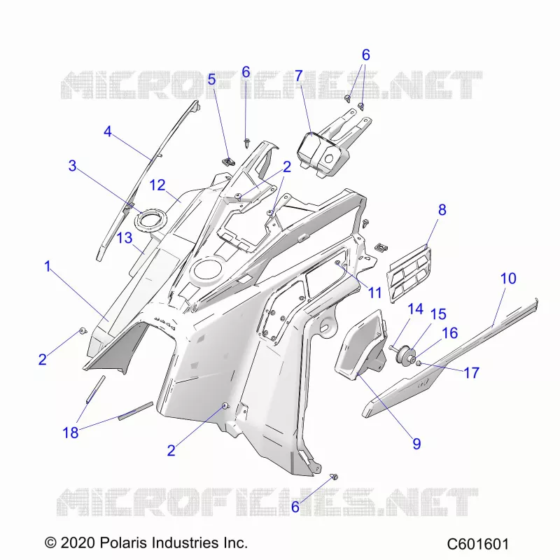 FAIRING MEDIO