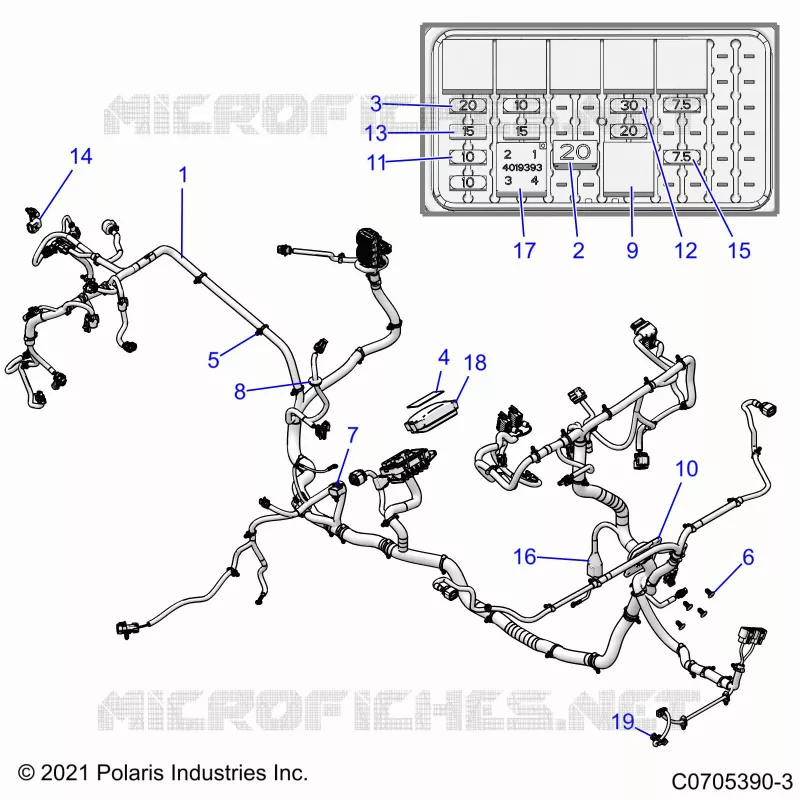 ELECTRICA, WIRE HARNESS