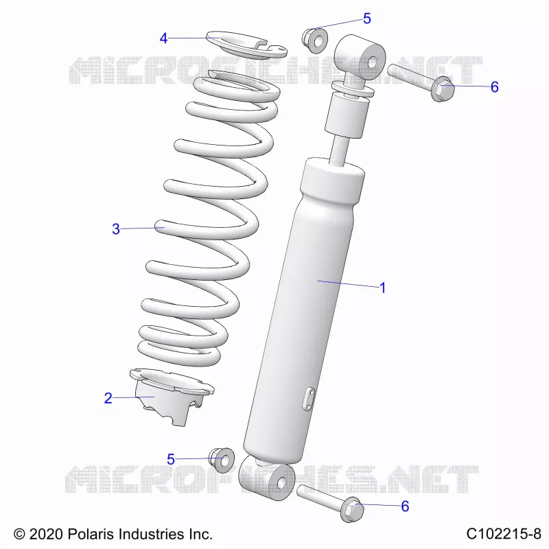 SUSPENSION, CHOQUE FRONTAL