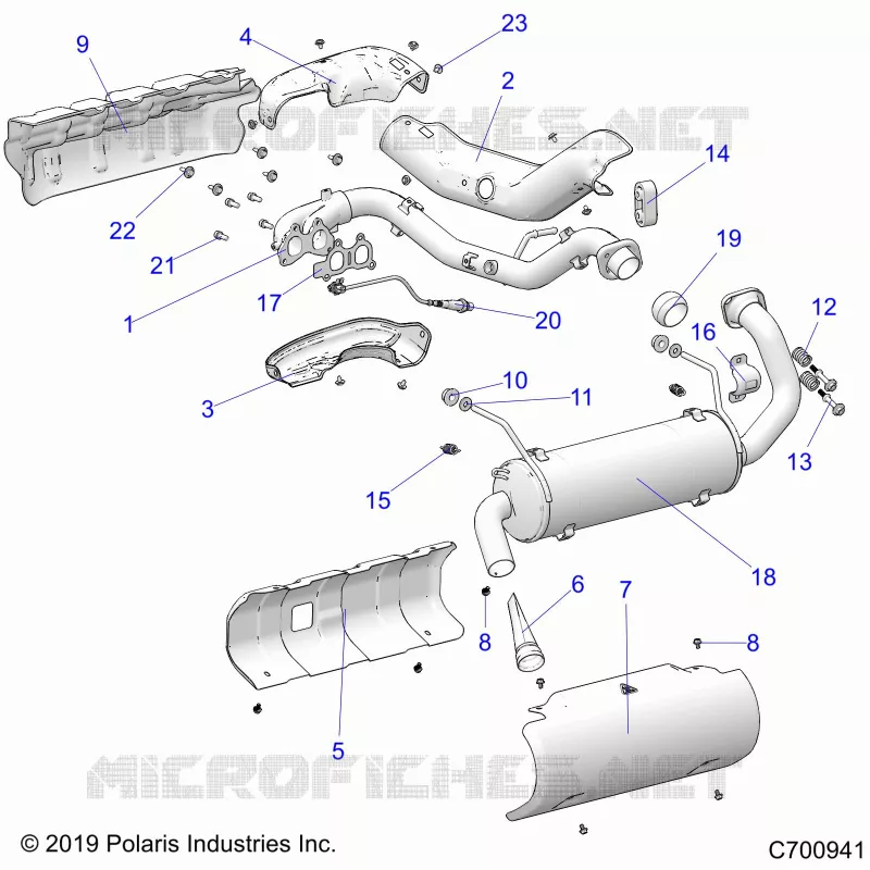 ENGINE, SISTEMA DE ESCAPE
