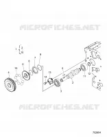 ENGINE, FUEL CAMSHAFT AND GOBERNADOR SHAFT