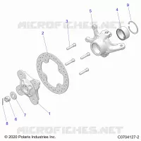 SUSPENSIÃ“N DELANTERA CARRIER- Z22N4E99AJ/AN/BJ/BN (C0704127-2)
