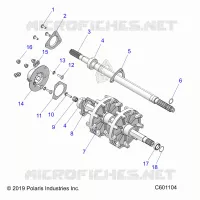 TREN, JACKSHAFT AND DRIVESHAFT