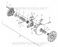 Embrague 600 XC 0971776 and EUROPEAN 600 XC E971776 (4937933793B013)