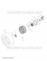 RUEDAS, FRONT AND HUB