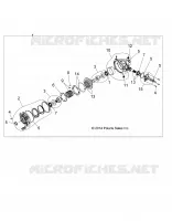TREN, FRONT GEARCASE INTERNALS