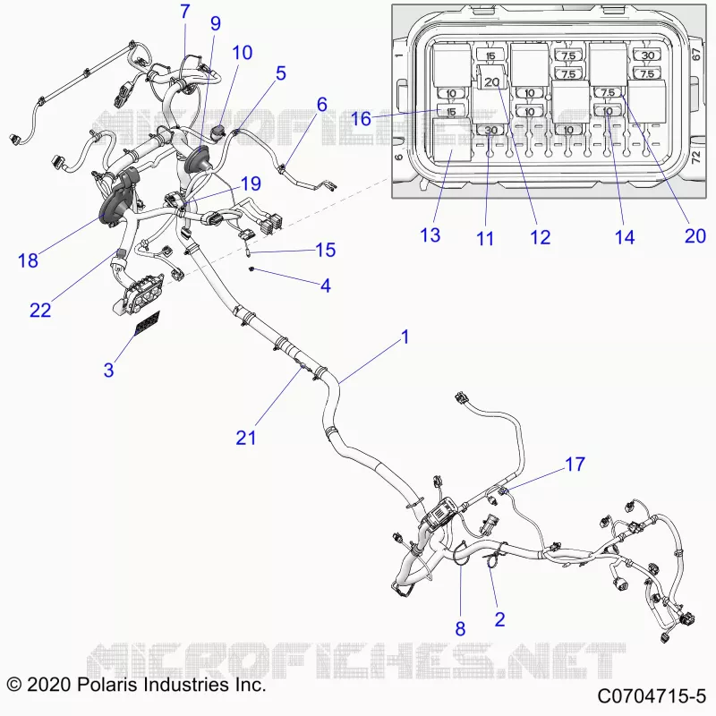 ELECTRICA, WIRE HARNESS