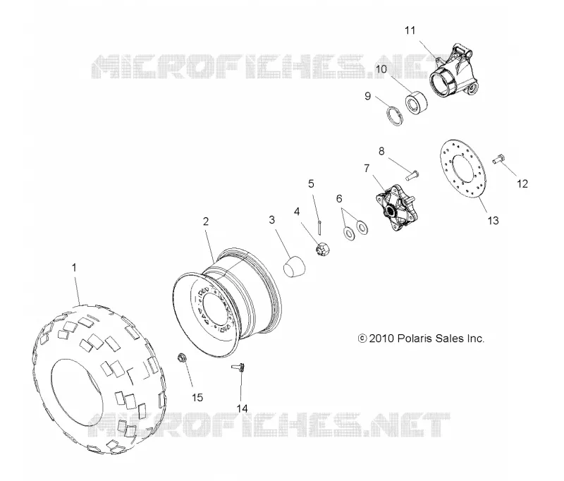 RUEDAS, REAR TIRE and FRENO DISC