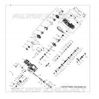 DRIVE TRAIN, PRINCIPAL GEARCASE