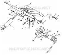 TRASERO ARM PAR CLASSIC 0942865 and  CLASSIC TOURING 0942875 (4924962496028A)