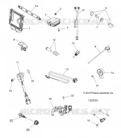 INTERRUPTORES, SENSORS, ECU AND CONTROL MODULES