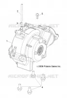 DRIVE TRAIN, FRONT MONTAJE DE ENGRANAJES