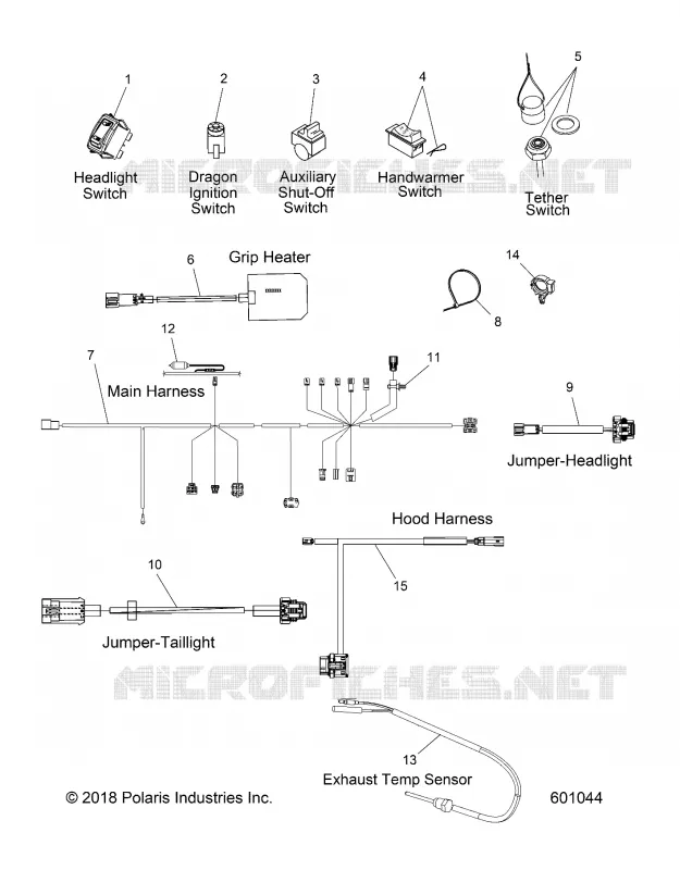 ELECTRICA, HARNESS AND COMPONENTS
