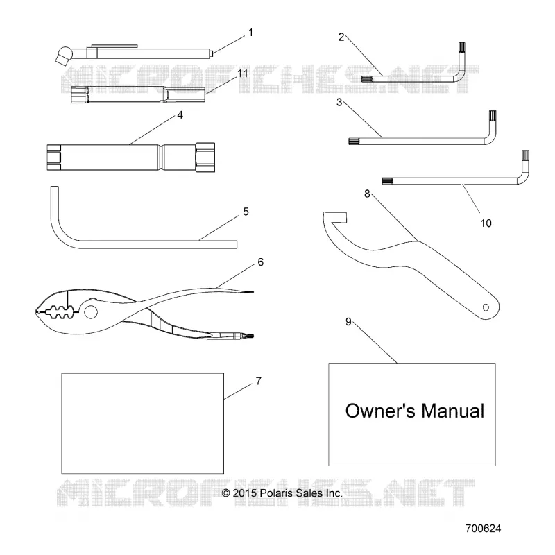 EL MANUAL DEL PROPIETARIO AND TOOL KIT