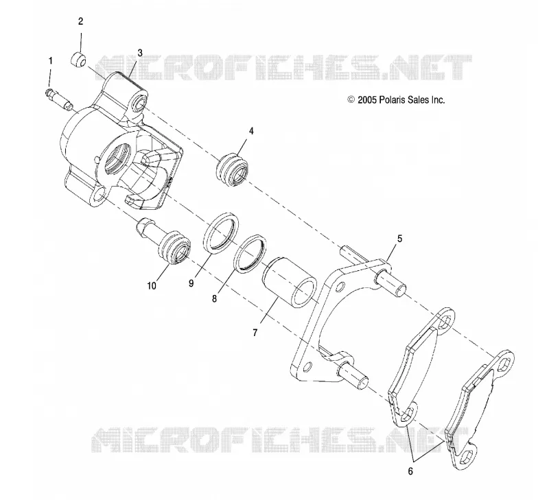FRENO TRASERO CALIPER