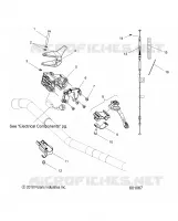 MOTOR, THROTTLE CONTROL ASM.