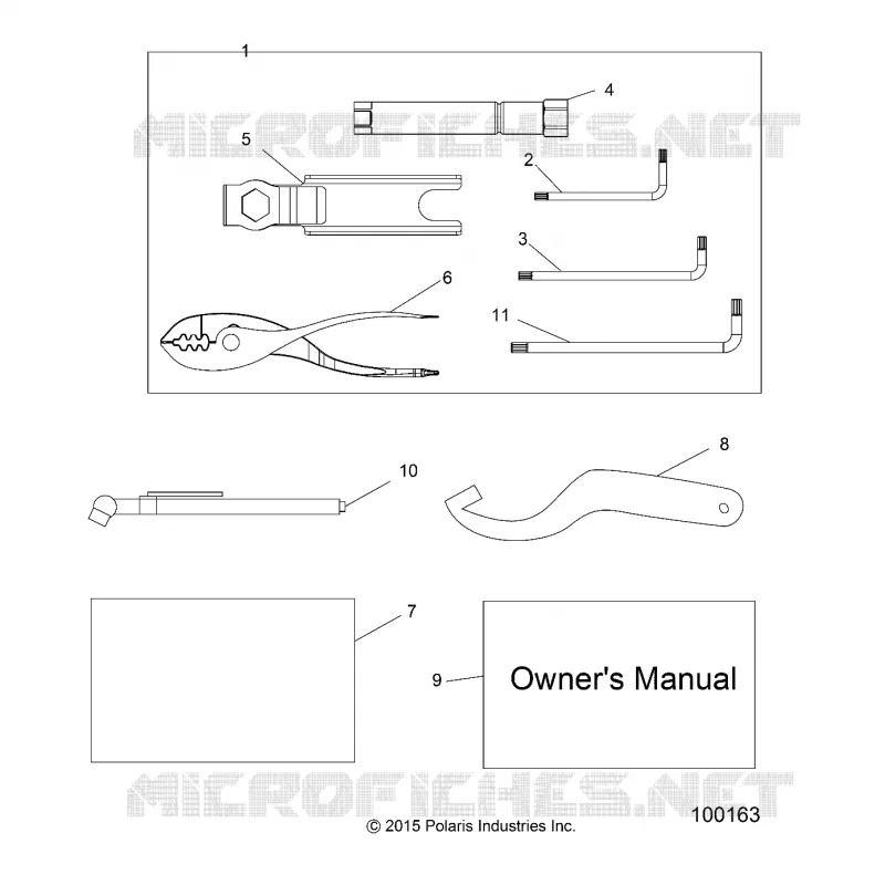 REFERENCES, KIT DE HERRAMIENTA AND EL MANUAL DEL PROPIETARIO