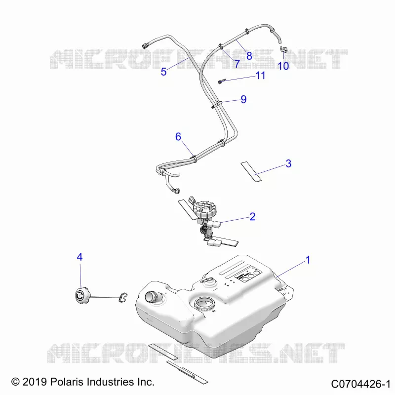 SISTEMA DE COMBUSTIBLE, FUEL TANK