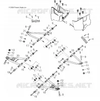 CHASIS, A-ARM AND FOOTWELL