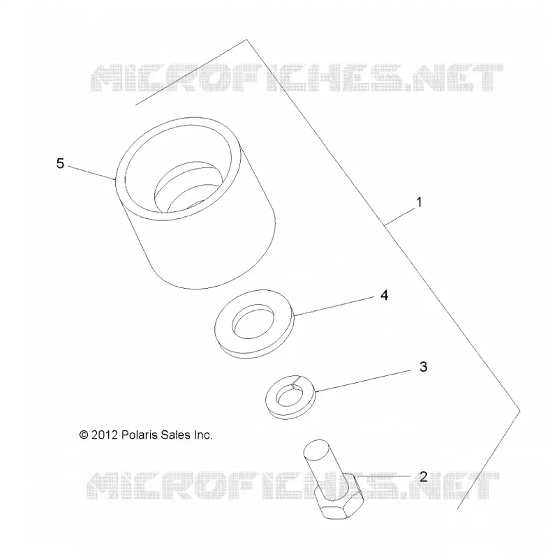 ASIENTO, HOLD DOWN SOCKET