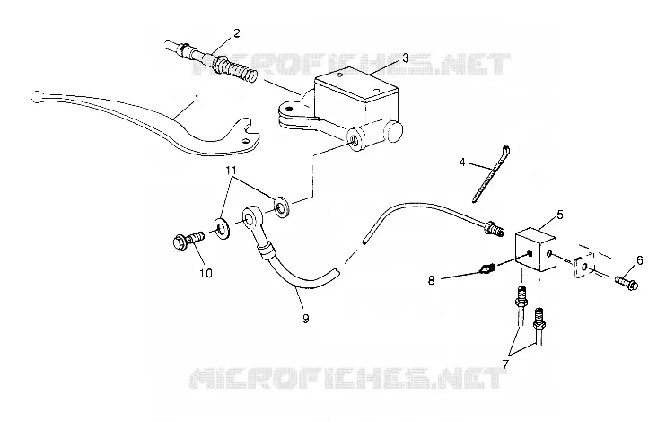 CONTROLES-RH CILINDRO MAESTRO/FRENO LINE 6x6 400L W948740 (4926802680B013)
