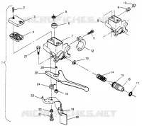 CILINDRO MAESTRO 600 XC 0971776 and EUROPEAN 600 XC E971776 (4937933793A014)