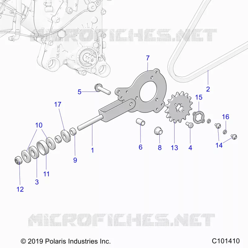 TREN, CHAIN TENSIONER AND SPROCKET