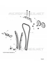 la cadena de levas AND TENSIONER