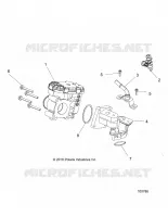 ENGINE, CUERPO DE MARIPOSA AND FUEL RAIL