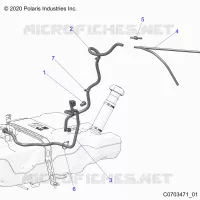 SISTEMA DE COMBUSTIBLE, LINES, STD.