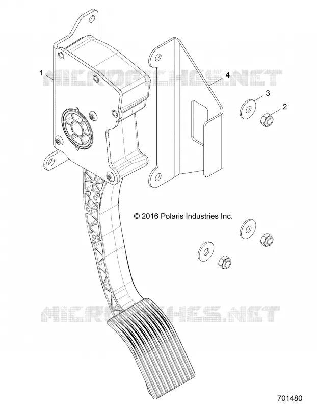 ENGINE, PEDAL DEL ACELERADOR