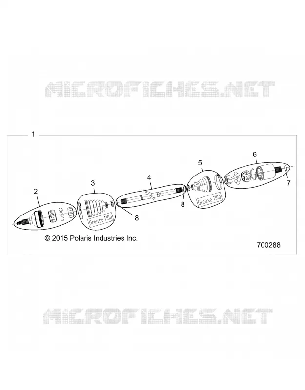 TREN, HALF SHAFT, REAR