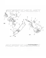 CHASSIS, PROTECCIÓN DEL EMBRAGUE AND FOOTRESTS