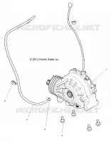 DRIVE TRAIN, FRONT MONTAJE DE ENGRANAJES