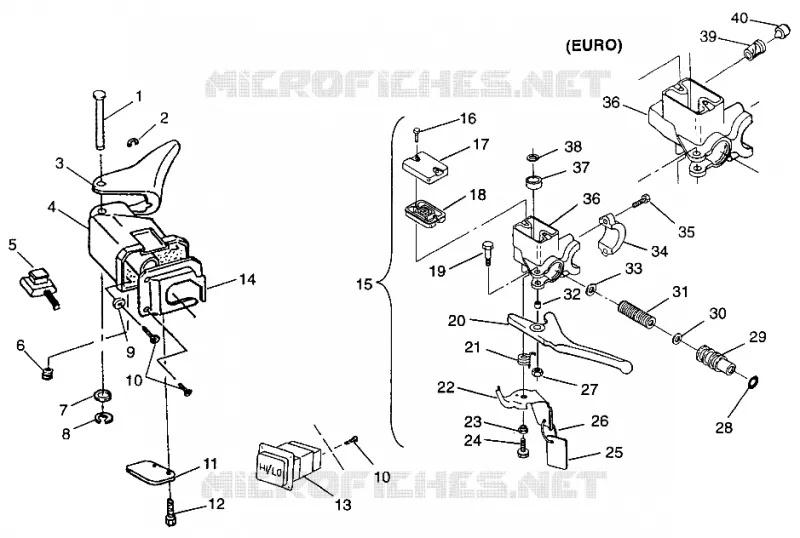 CONTROLES ULTRA SPX 0975678, ULTRA SPX SE H975678 and EUROPEAN ULTRA SPX SE (4939533953B002)