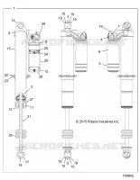 SUSPENSIÃ“N DELANTERA SHOCK INTERNALS
