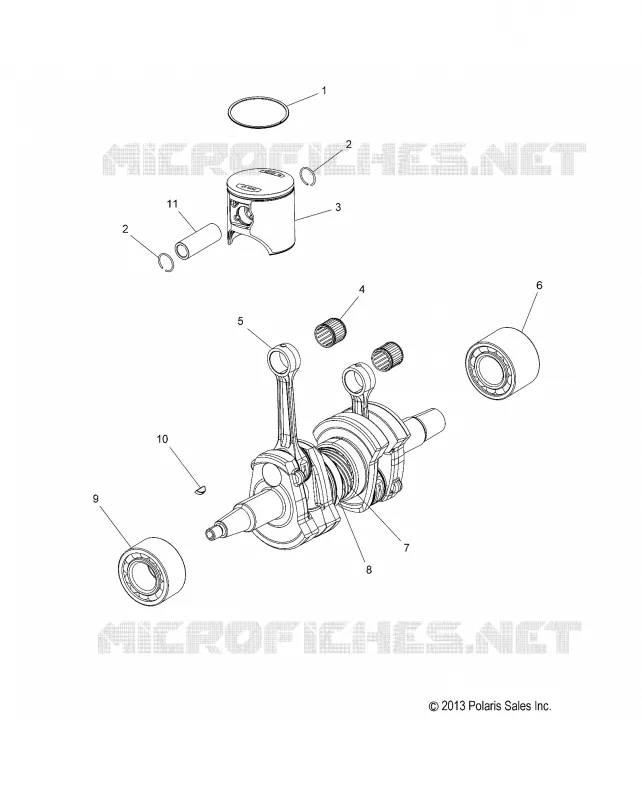 ENGINE, PISTON Y CIGÜEÑAL