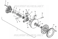 Embrague ASSEMBLY RXL 0940768 and RXL TOURING 0940869 (4925062506029A)