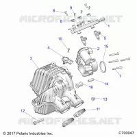 ENGINE, TOMA DE AIRE MANIFOLD