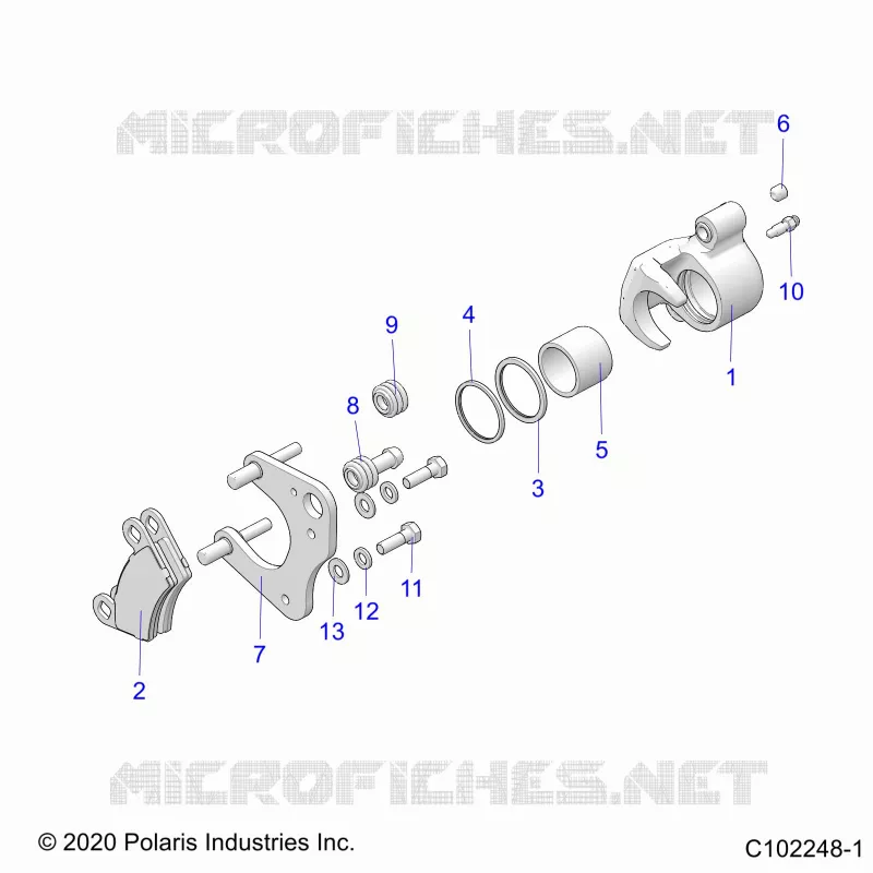 BRAKES, BRAKE PINZA FRENO DELANTERA