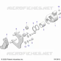 BRAKES, BRAKE PINZA FRENO DELANTERA